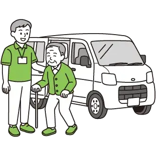 送迎・移動のリハビリ