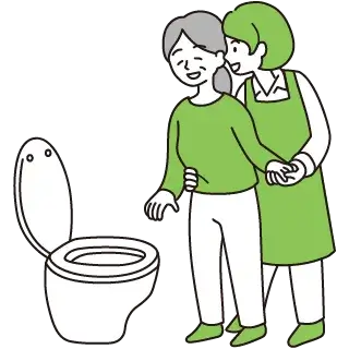 口腔ケア・排泄の自立支援